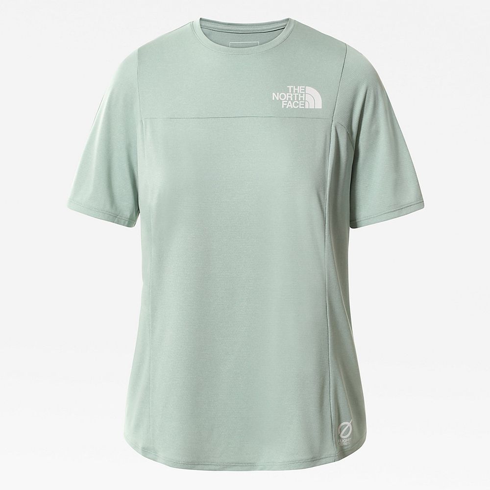 The North Face T-Shirts Womens Australia - The North Face Better Than Naked Green Running & Training